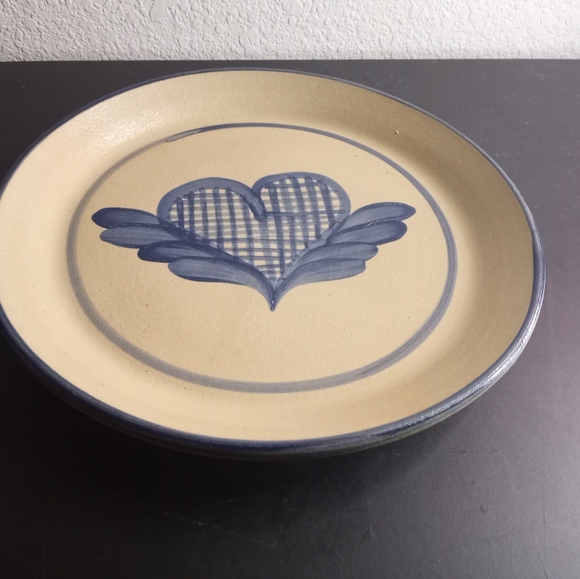 VTG Rowe Art Pottery Stoneware 9" Plate - Picture 5 of 6